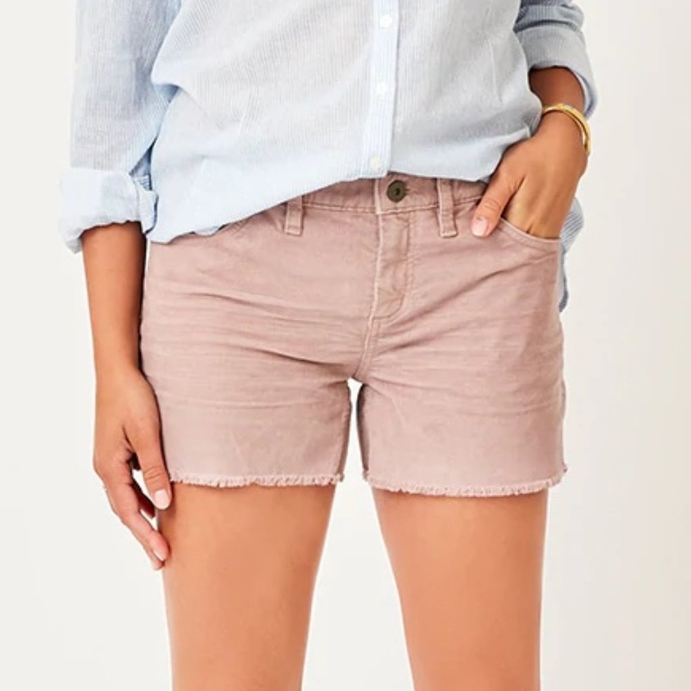 Corduroy Cut Off Shorts